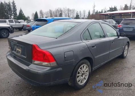 2004 Volvo S60 2.4 из США, поврежденный, VIN YV1RS64A342370399